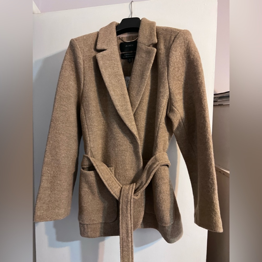 J. Crew wrap blazer jacket in Italian wool